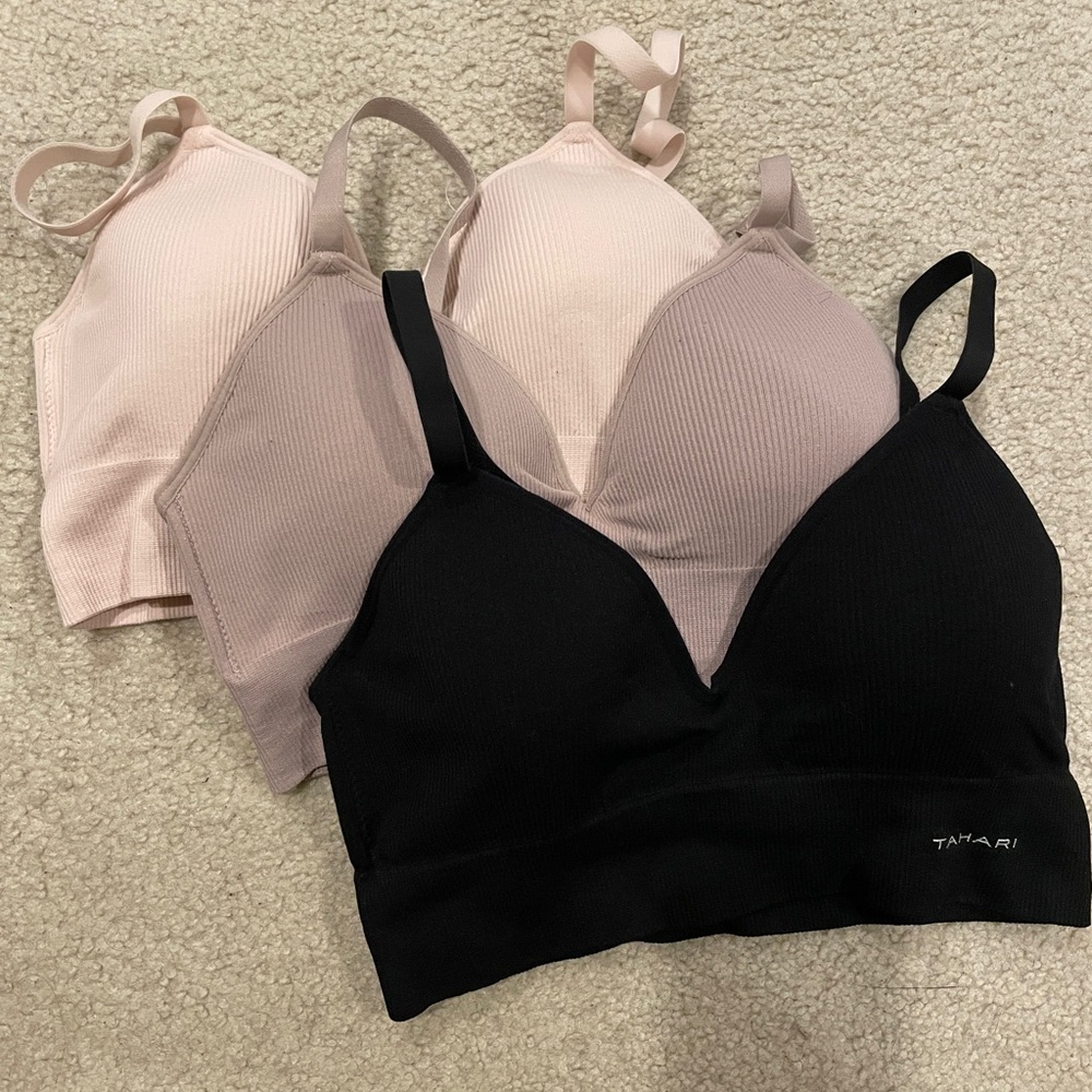 Tahari Bralettes - Set of 3
